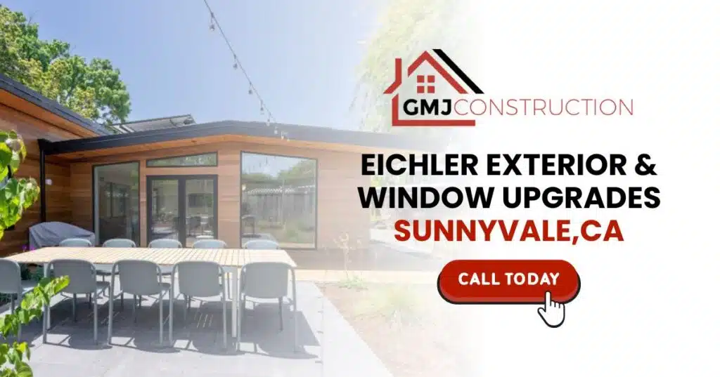 Eichler Exterior & Window Upgrades for Sunnyvale Homes