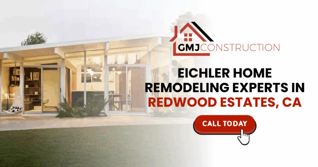 Eichler Home Remodeling Experts in Redwood Estates, CA