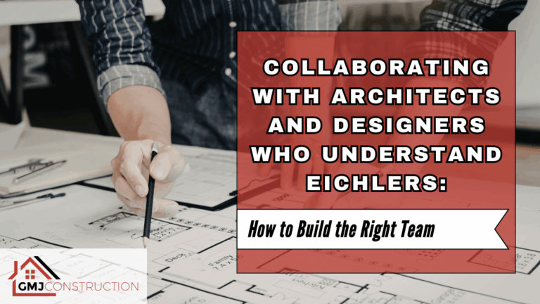 Person collaborating on architecture project