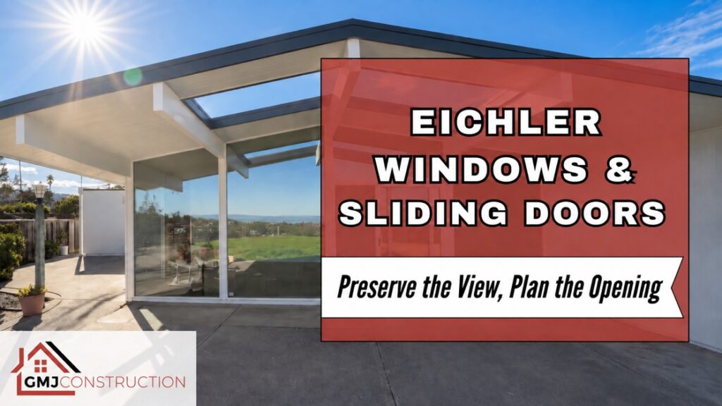 GMJ illustrated guide to planning Eichler window and sliding-door replacement