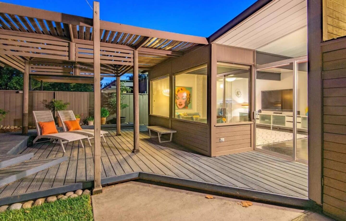 Eichler home exterior siding project