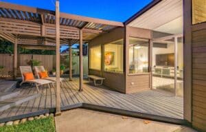 Eichler home exterior siding project