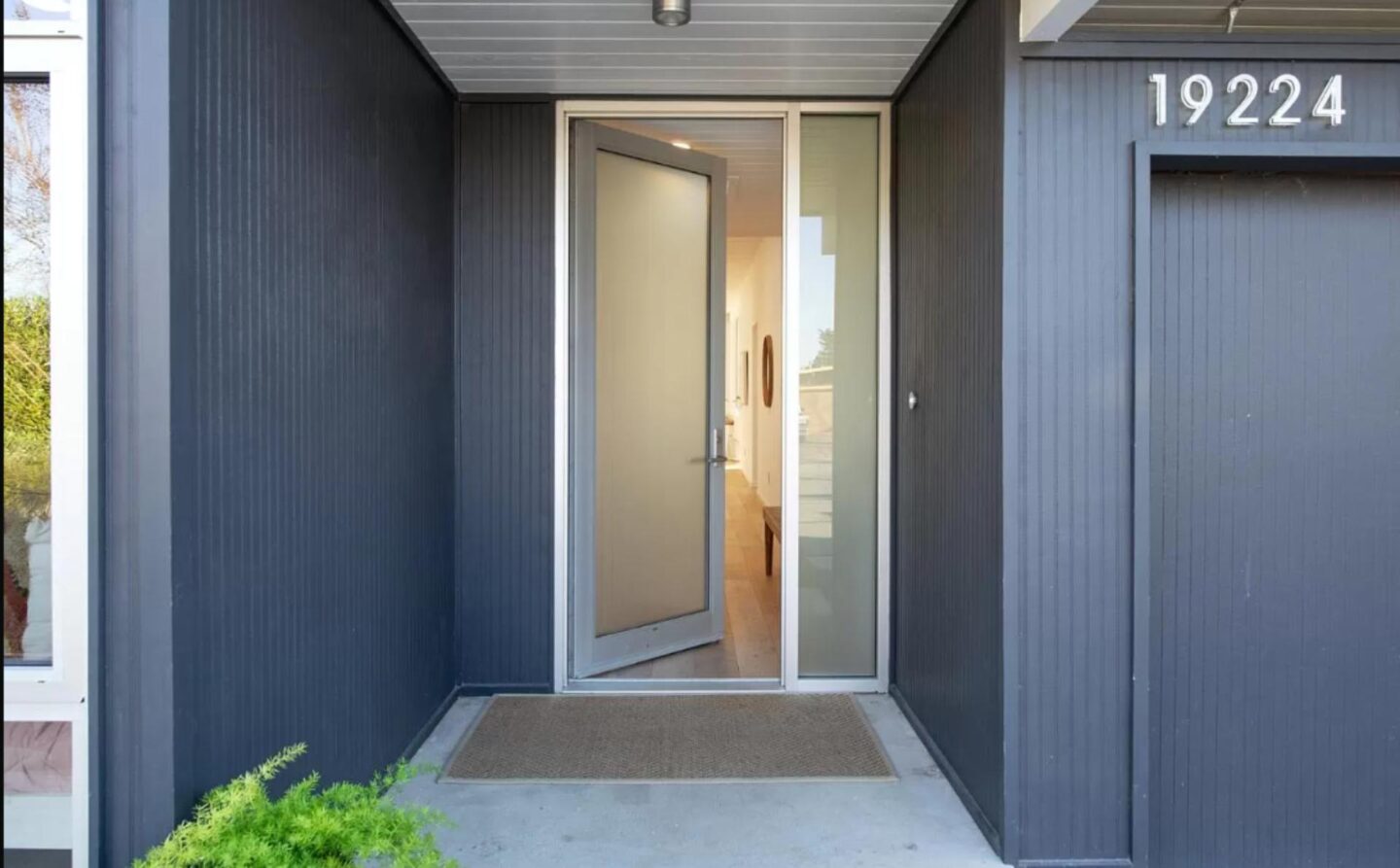 Siding repair detail on a Bay Area home