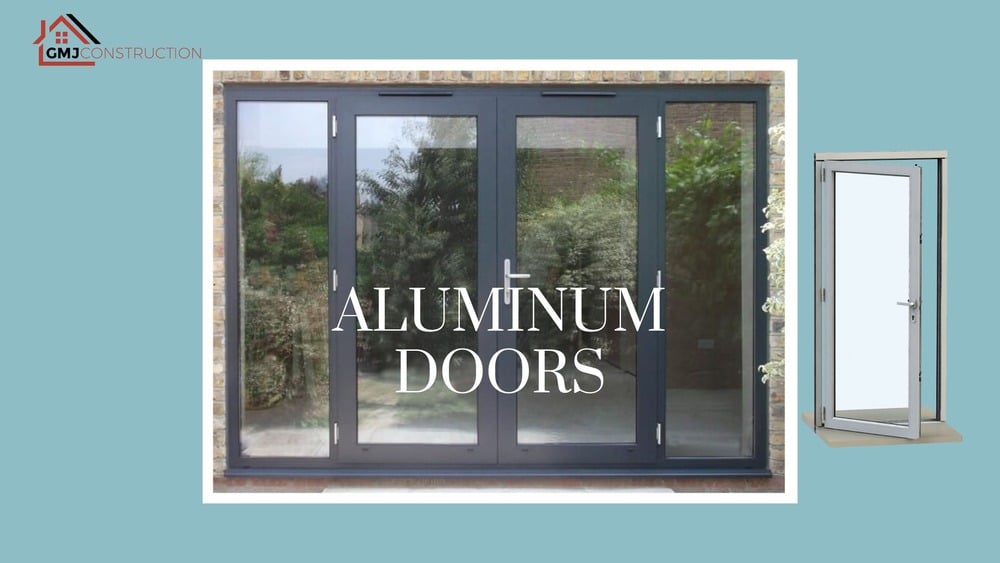 Aluminum doors BANNER - GMJ Construction