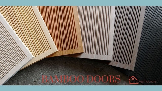 Bamboo doors - GMJ Construction