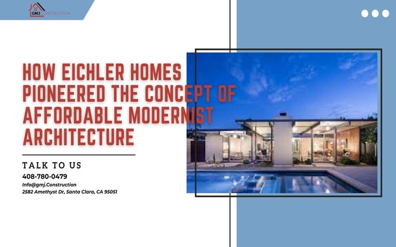 Concept of Affordable Modernist Architecture - GMJ Construction