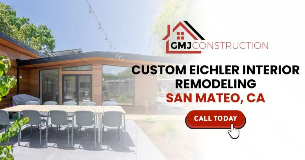 Custom Eichler Interior Remodeling in San Mateo, CA