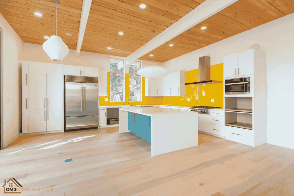 Finished Eichler interior flooring project