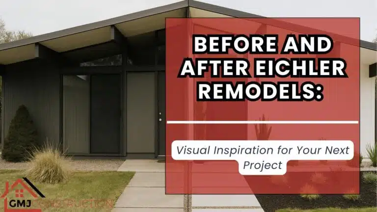 before and after eichler home remodel
