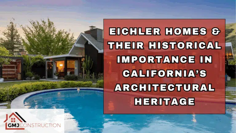 eichler homes and their historical significance in california