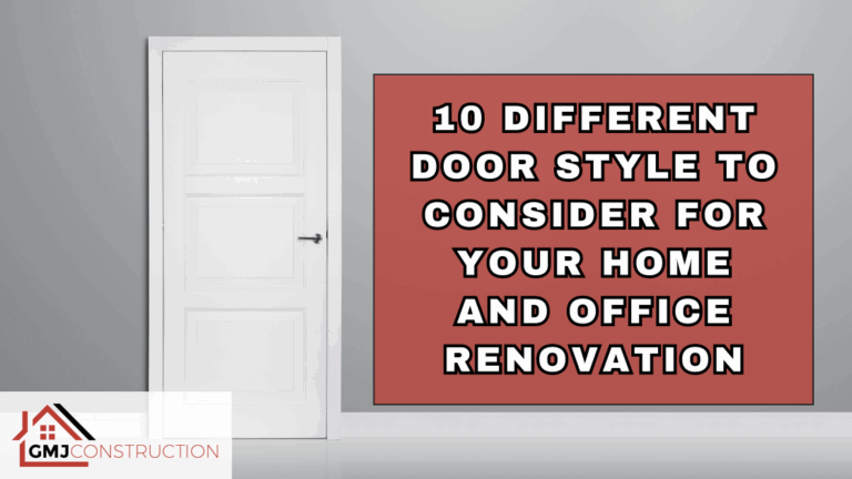 10 different door styles