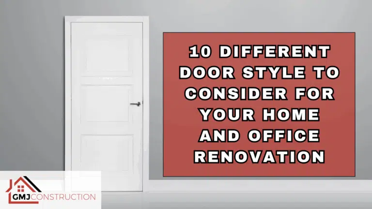 10 different door styles