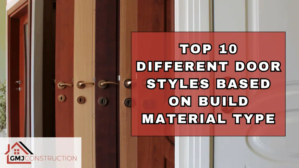 top 10 different door styles based on material