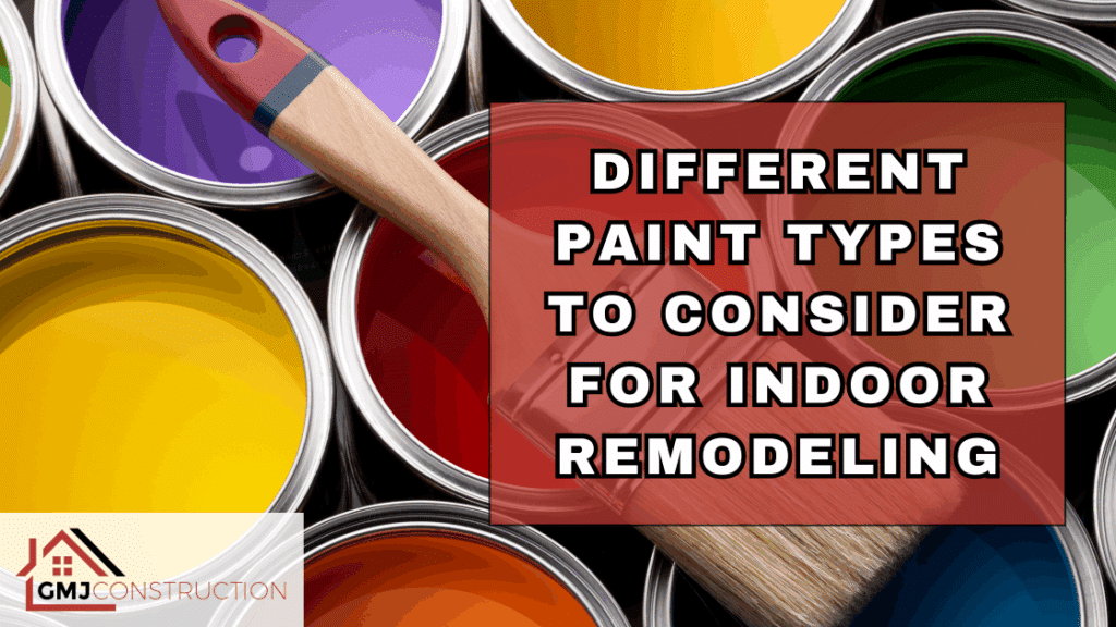 Different paint styles to consider