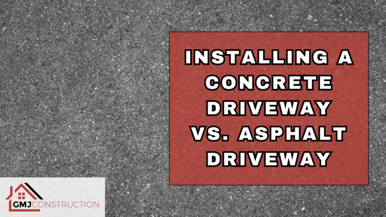 concrete vs. asphalt driveway