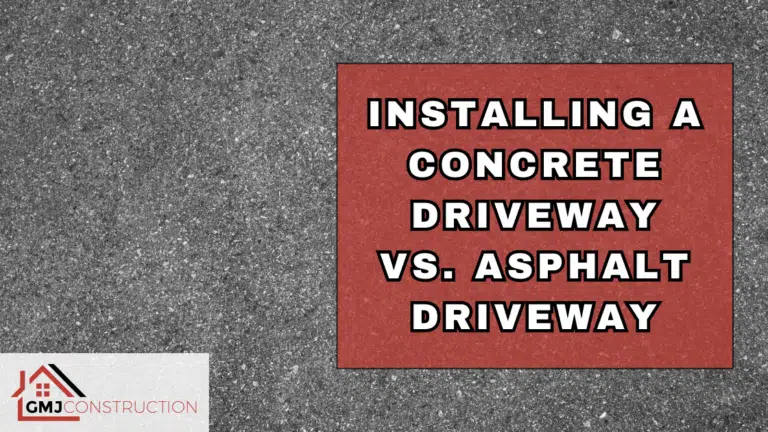 concrete vs. asphalt driveway