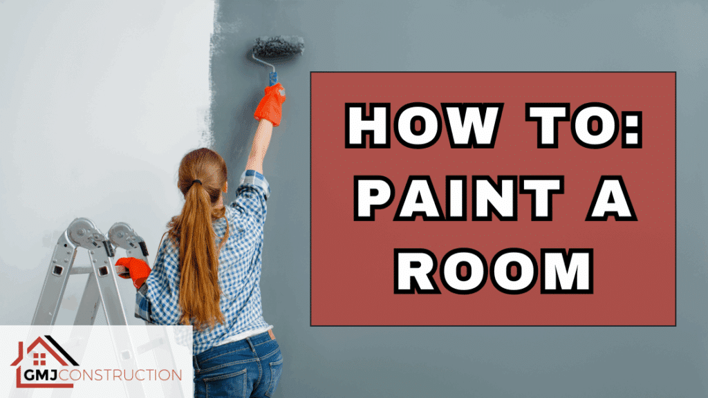 how to paint a room