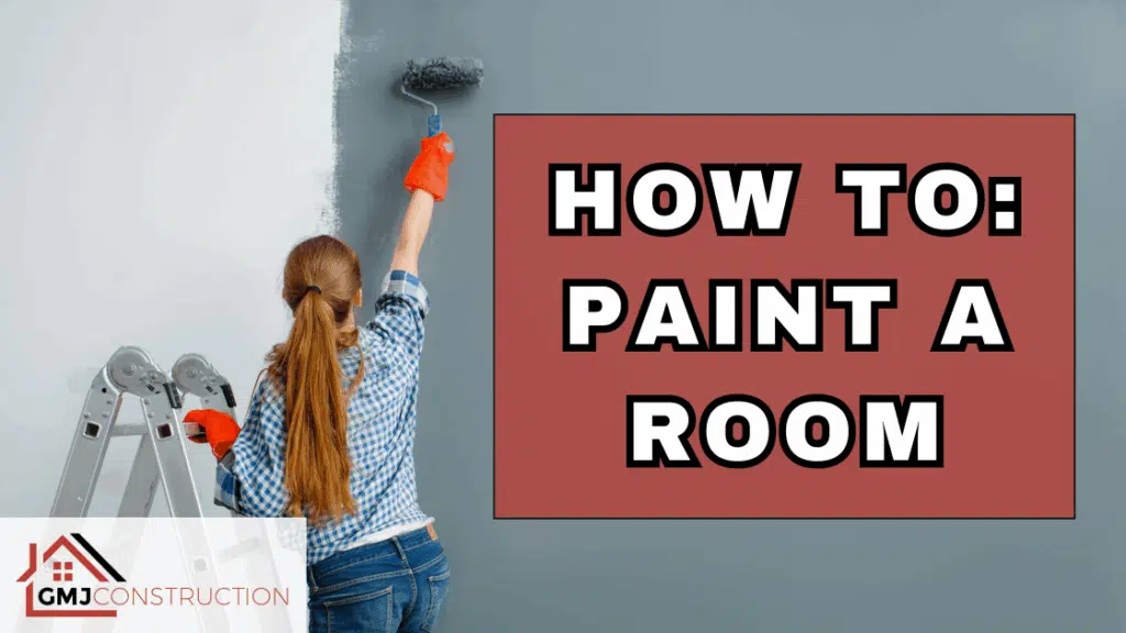 how to paint a room
