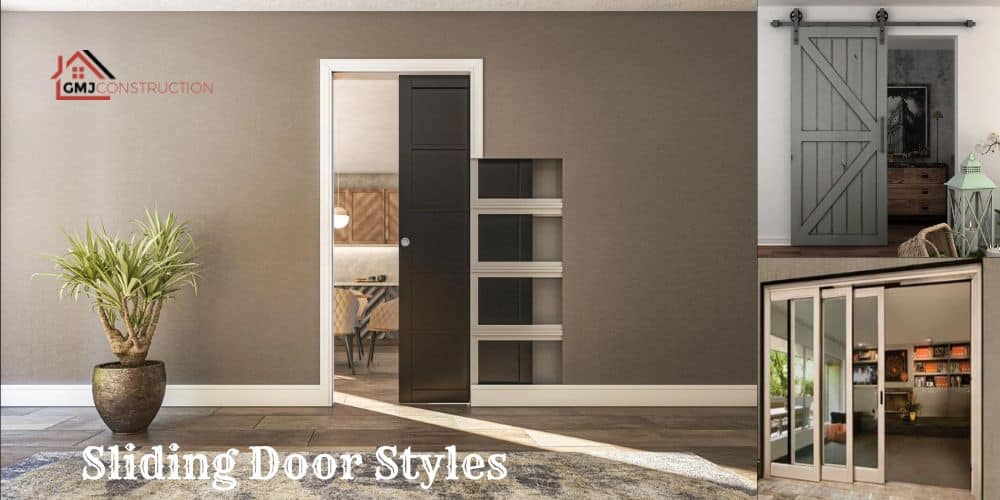 Sliding Door Styles banner - GMJ Construction