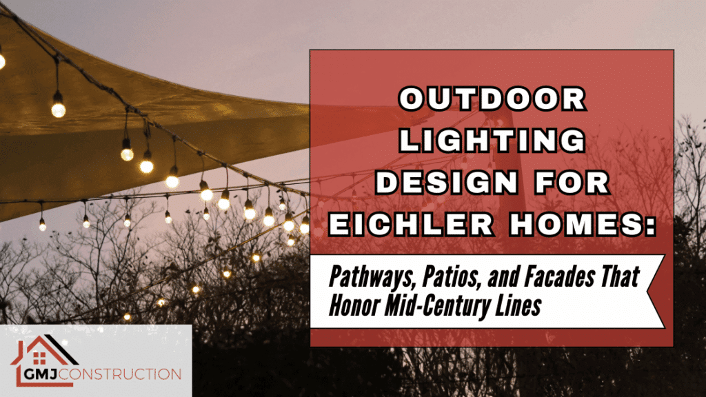 Outdoor lighting illuminating a luxury home at night