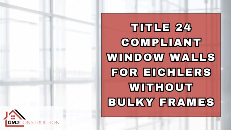Title 24 compliant window walls for firefighters sign