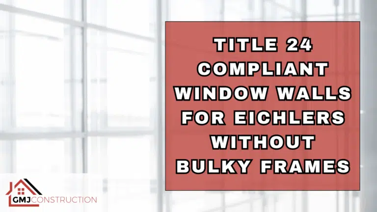 Title 24 compliant window walls for firefighters sign